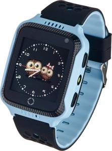 Smartwatch Garett GPS Junior 2 Czarno-niebieski 1
