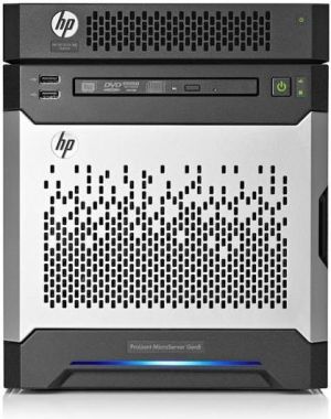 Serwer HP MicroSvr Gen8 G1610T Entry NHP EU + PS1810-8G Switch (712317-421, J9833A) (93904095) 1