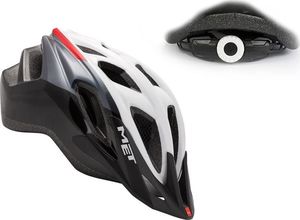 MET Kask MET Funandgo biało-czarny 54-61 uniwersalny 3