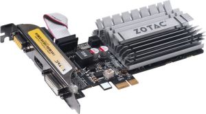 Karta graficzna Zotac GeForce GT 730 Zone Edition LP, 1GB DDR3 (64 Bit), HDMI, DVI, VGA (ZT-71107-10L) 3