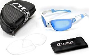 Accent Okulary Venus biało-niebieskie 2 pary soczewek uniwersalny 2