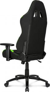 Fotel AKRacing Gaming Czarno-zielony (AK-K7012-BG) materiałowy + podkładka pod mysz 8