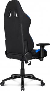 Fotel AKRacing Gaming Czarno-niebieski (AK-K7012-BL) materiałowy 11