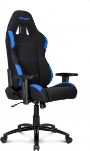 Fotel AKRacing Gaming Czarno-niebieski (AK-K7012-BL) materiałowy 5