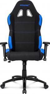 Fotel AKRacing Gaming Czarno-niebieski (AK-K7012-BL) materiałowy 6
