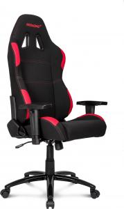 Fotel AKRacing Gaming Czarno-czerwony (AK-K7012-BR) materiałowy 8