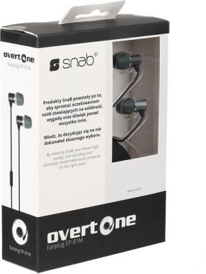 Słuchawki Snab Overtone EP-81M Szare 6
