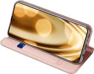 Dux Ducis DUX DUCIS Skin Pro kabura etui pokrowiec z klapką Samsung Galaxy A51 różowy uniwersalny 15