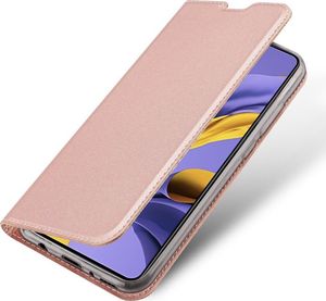 Dux Ducis DUX DUCIS Skin Pro kabura etui pokrowiec z klapką Samsung Galaxy A51 różowy uniwersalny 4