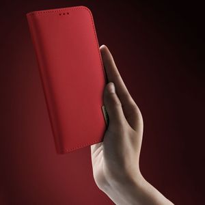 Dux Ducis DUX DUCIS Wish skórzane etui pokrowiec ze skóry naturalnej iPhone 11 niebieski uniwersalny 9