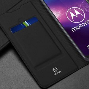 Dux Ducis DUX DUCIS Skin Pro kabura etui pokrowiec z klapką Motorola One Macro czarny uniwersalny 11