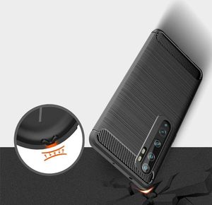 Hurtel Carbon Case elastyczne etui pokrowiec Xiaomi Mi Note 10 / Mi Note 10 Pro / Mi CC9 Pro czarny uniwersalny 6