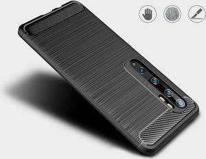 Hurtel Carbon Case elastyczne etui pokrowiec Xiaomi Mi Note 10 / Mi Note 10 Pro / Mi CC9 Pro czarny uniwersalny 7