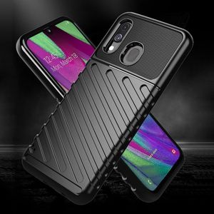 Hurtel Thunder Case elastyczne pancerne etui pokrowiec Samsung Galaxy A40 niebieski uniwersalny 2