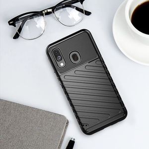 Hurtel Thunder Case elastyczne pancerne etui pokrowiec Samsung Galaxy A40 czarny uniwersalny 10