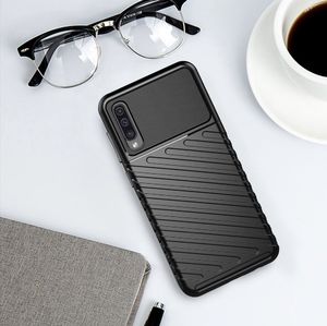 Hurtel Thunder Case elastyczne pancerne etui pokrowiec Samsung Galaxy A50 niebieski uniwersalny 11