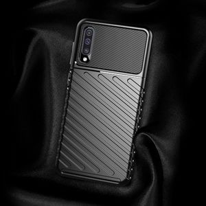 Hurtel Thunder Case elastyczne pancerne etui pokrowiec Samsung Galaxy A50 niebieski uniwersalny 3