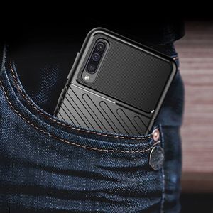 Hurtel Thunder Case elastyczne pancerne etui pokrowiec Samsung Galaxy A50 niebieski uniwersalny 10