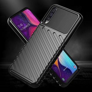 Hurtel Thunder Case elastyczne pancerne etui pokrowiec Samsung Galaxy A50 czarny uniwersalny 2