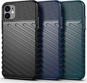 Hurtel Thunder Case elastyczne pancerne etui pokrowiec iPhone 11 czarny uniwersalny 12
