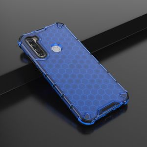 Hurtel Honeycomb etui pancerny pokrowiec z żelową ramką Xiaomi Redmi Note 8T niebieski uniwersalny 14