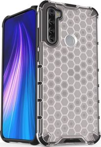 Hurtel Honeycomb etui pancerny pokrowiec z żelową ramką Xiaomi Redmi Note 8T niebieski uniwersalny 2