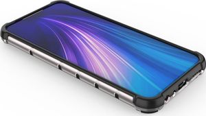 Hurtel Honeycomb etui pancerny pokrowiec z żelową ramką Xiaomi Redmi Note 8T przezroczysty uniwersalny 11