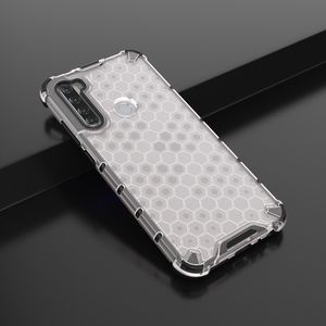 Hurtel Honeycomb etui pancerny pokrowiec z żelową ramką Xiaomi Redmi Note 8T przezroczysty uniwersalny 14