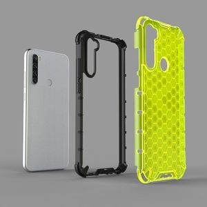 Hurtel Honeycomb etui pancerny pokrowiec z żelową ramką Xiaomi Redmi Note 8T przezroczysty uniwersalny 5