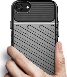 Hurtel Thunder Case elastyczne pancerne etui pokrowiec iPhone 8 / iPhone 7 niebieski uniwersalny 4