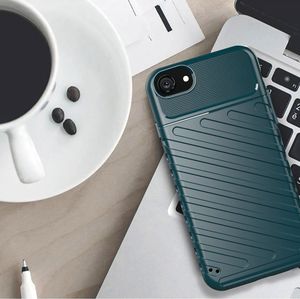 Hurtel Thunder Case elastyczne pancerne etui pokrowiec iPhone 8 / iPhone 7 niebieski uniwersalny 6