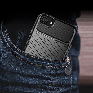 Hurtel Thunder Case elastyczne pancerne etui pokrowiec iPhone 8 / iPhone 7 niebieski uniwersalny 9