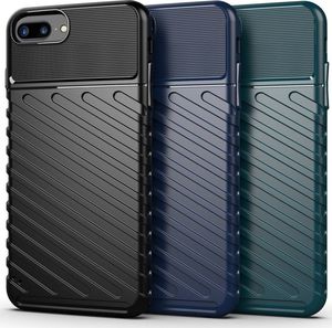 Hurtel Thunder Case elastyczne pancerne etui pokrowiec iPhone 8 Plus / iPhone 7 Plus niebieski uniwersalny 12