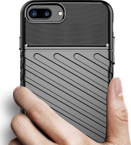 Hurtel Thunder Case elastyczne pancerne etui pokrowiec iPhone 8 Plus / iPhone 7 Plus niebieski uniwersalny 4
