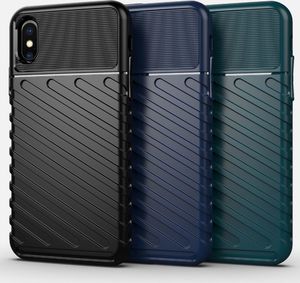 Hurtel Thunder Case elastyczne pancerne etui pokrowiec iPhone XS / iPhone X czarny uniwersalny 12
