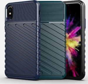 Hurtel Thunder Case elastyczne pancerne etui pokrowiec iPhone XS / iPhone X czarny uniwersalny 13