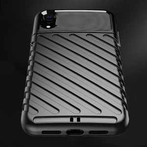 Hurtel Thunder Case elastyczne pancerne etui pokrowiec iPhone XR czarny uniwersalny 6