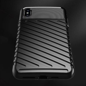 Hurtel Thunder Case elastyczne pancerne etui pokrowiec iPhone XS Max niebieski uniwersalny 7