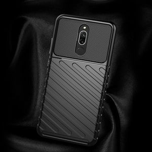 Hurtel Thunder Case elastyczne pancerne etui pokrowiec Xiaomi Redmi 8 czarny uniwersalny 3
