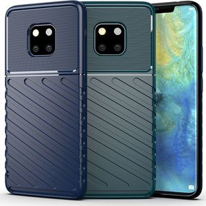 Hurtel Thunder Case elastyczne pancerne etui pokrowiec Huawei Mate 20 Pro zielony uniwersalny 11