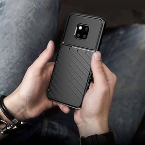 Hurtel Thunder Case elastyczne pancerne etui pokrowiec Huawei Mate 20 Pro zielony uniwersalny 9