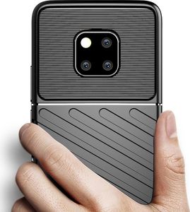 Hurtel Thunder Case elastyczne pancerne etui pokrowiec Huawei Mate 20 Pro niebieski uniwersalny 4