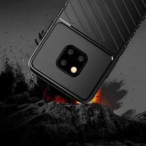 Hurtel Thunder Case elastyczne pancerne etui pokrowiec Huawei Mate 20 Pro niebieski uniwersalny 5