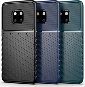Hurtel Thunder Case elastyczne pancerne etui pokrowiec Huawei Mate 20 Pro czarny uniwersalny 12
