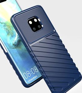 Hurtel Thunder Case elastyczne pancerne etui pokrowiec Huawei Mate 20 Pro czarny uniwersalny 8