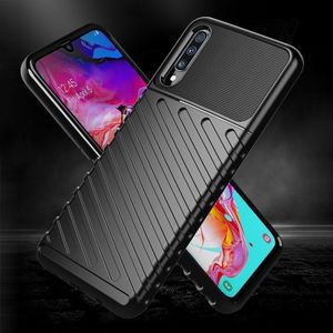 Hurtel Thunder Case elastyczne pancerne etui pokrowiec Samsung Galaxy A70 niebieski uniwersalny 2
