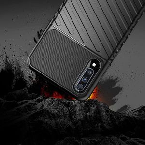 Hurtel Thunder Case elastyczne pancerne etui pokrowiec Samsung Galaxy A70 niebieski uniwersalny 5