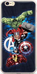 Marvel Oryginalne etui Marvel z nadrukiem Avengers 001 do iPhone XR granatowy (MPCAVEN059) uniwersalny 1