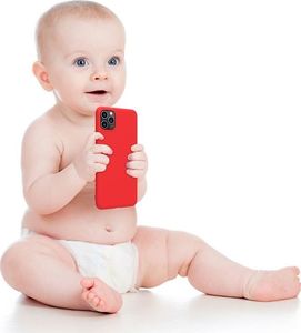 Nillkin Nillkin Rubber elastyczne silikonowe etui pokrowiec iPhone 11 Pro Max czarny uniwersalny 11