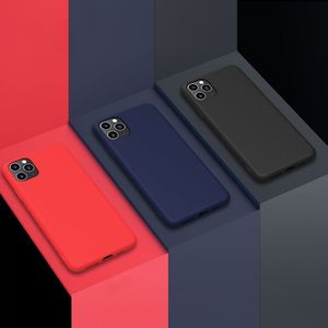 Nillkin Nillkin Rubber elastyczne silikonowe etui pokrowiec iPhone 11 Pro Max czarny uniwersalny 12